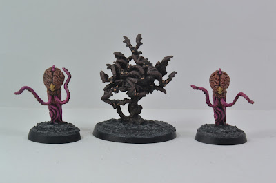 Grells (Ral Partha) and Batswarm (Armalion) Dungeons and Dragons Grell (Ral Partha) and Fledermausschwarm (Armalion) DnD D'n'D