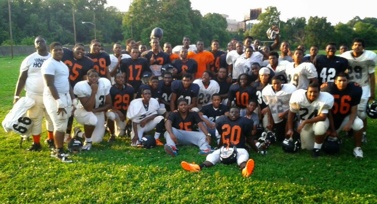 Ms. B The Good News Chester High Football Players on AllDel Val