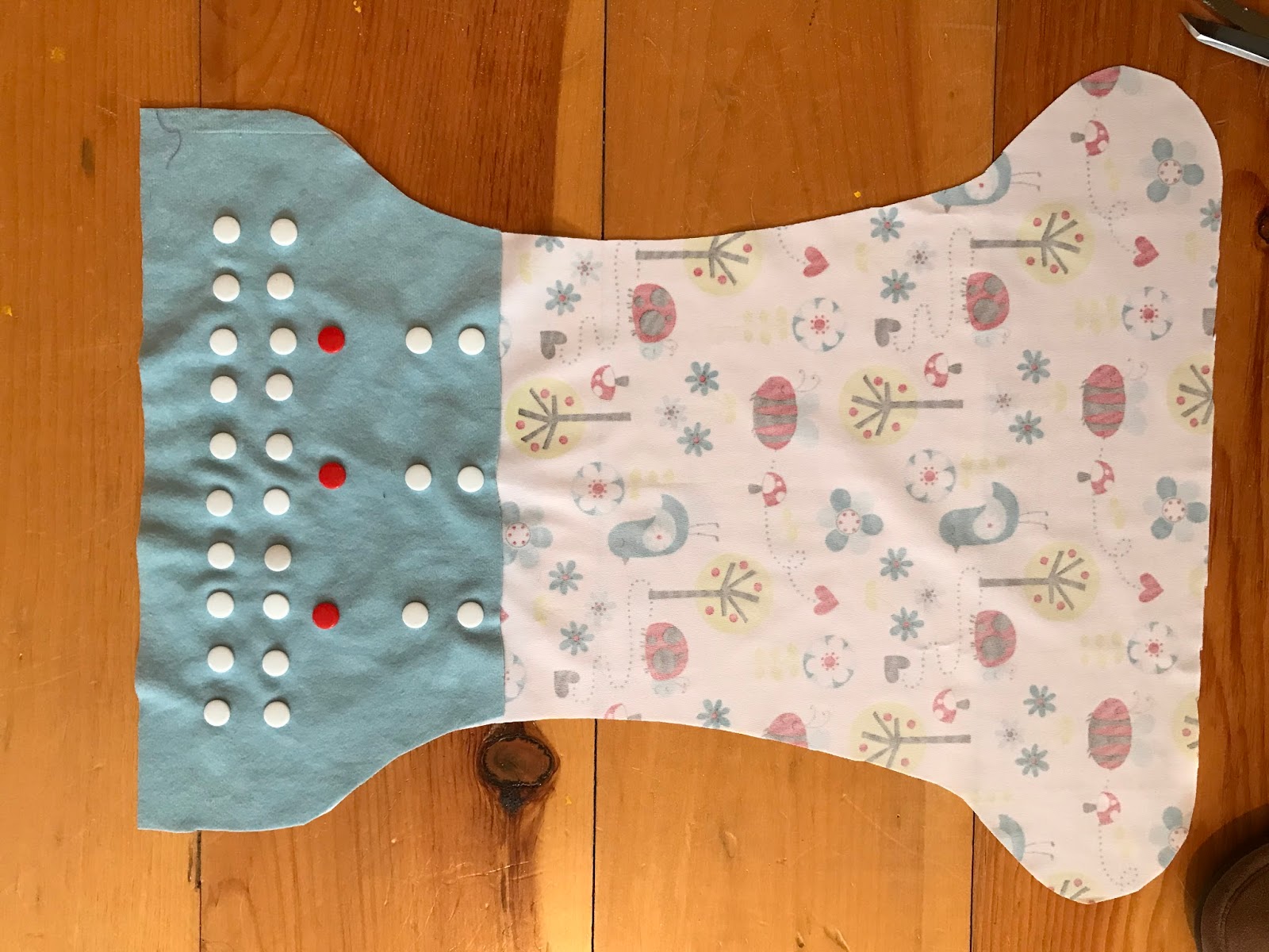 Tutoriel comment fabriquer un couvrecouche lavable style 