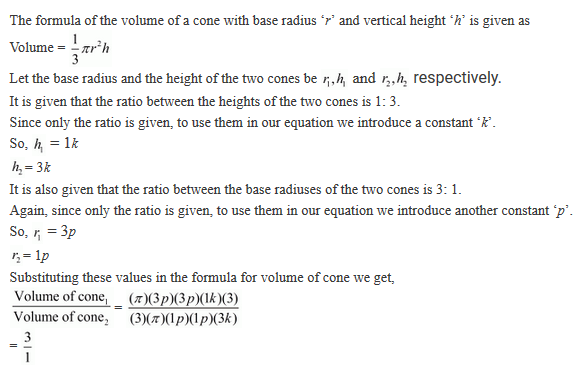 R.D. Sharma Solutions Class 9th: Ch 20 Surface Area and Volume of a ...