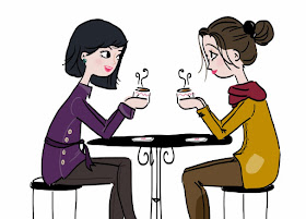 café con amiga