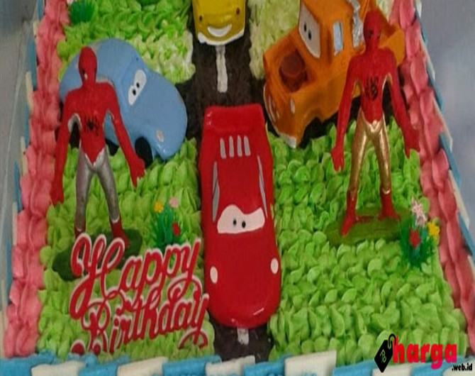 Gambar Model kue tart ulang tahun anak laki laki Masakan Khas
