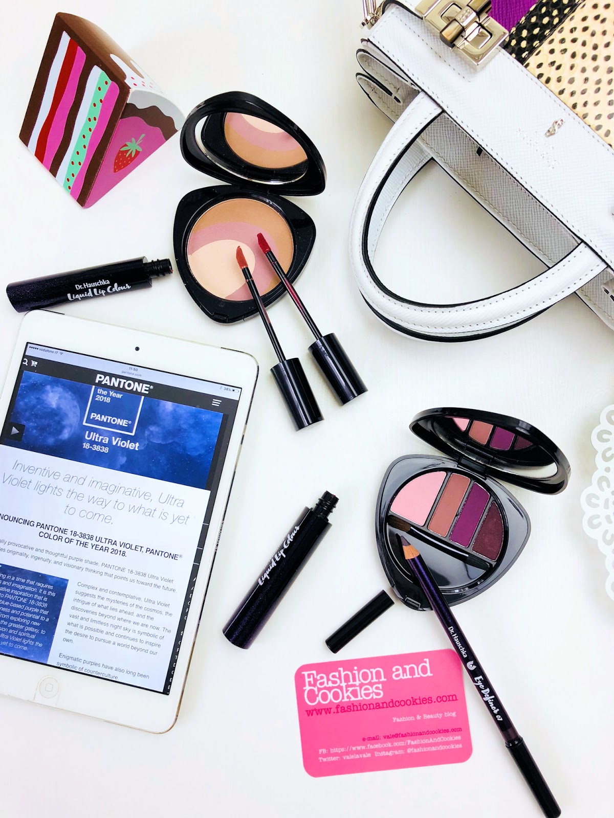 Dr. Hauschka Purple Light limited edition makeup collection on Fashion and Cookies beauty blog, beauty blogger
