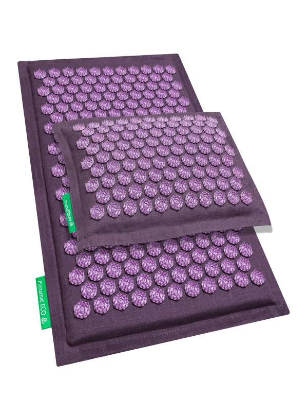 The Migraine Diva Pranamat ECO Massage Mat & PranaPillow for Migraine