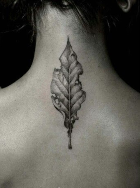 Tatuagens femininas de folhas Tatuagens femininas de folhas