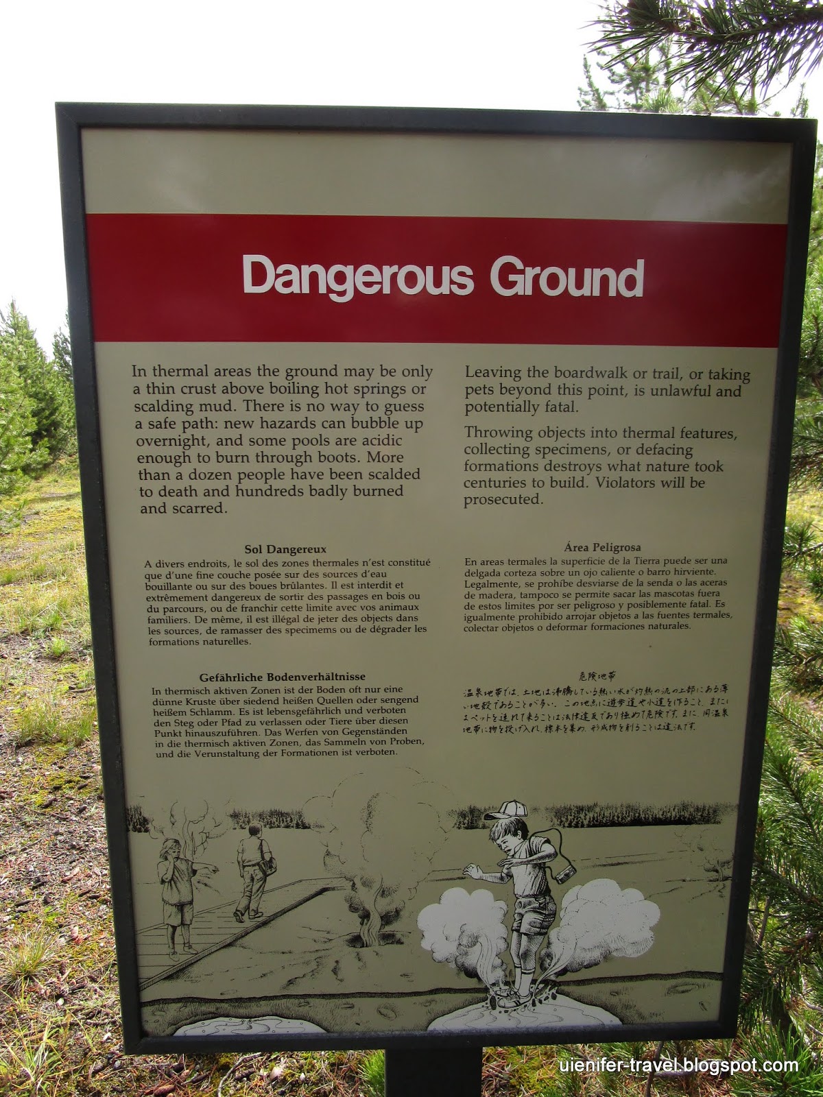 Долина гейзеров Вест Тамб. Йеллоустоун, Вайоминг (West Thumb Geyser Basin. Yellowstone, WY)