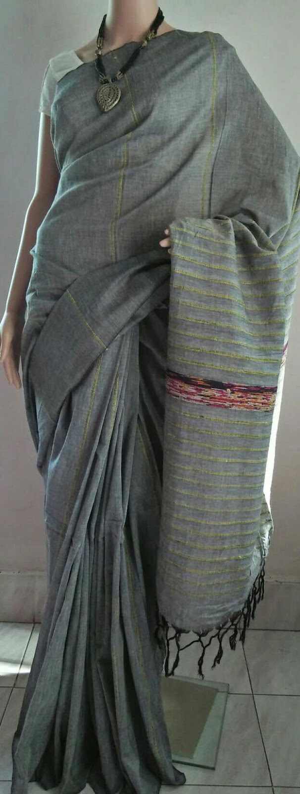 Exclusive Plain khes Saree Buy online cotton kesh sarees