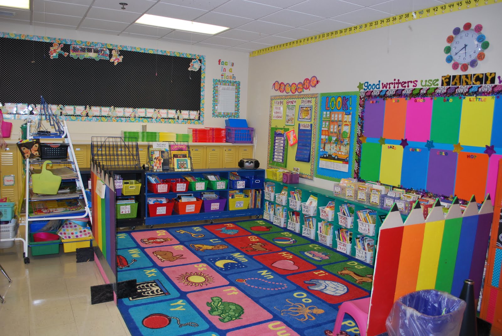 Mrs. Lee's Kindergarten: My Sister's Second Grade Classroom Pics!