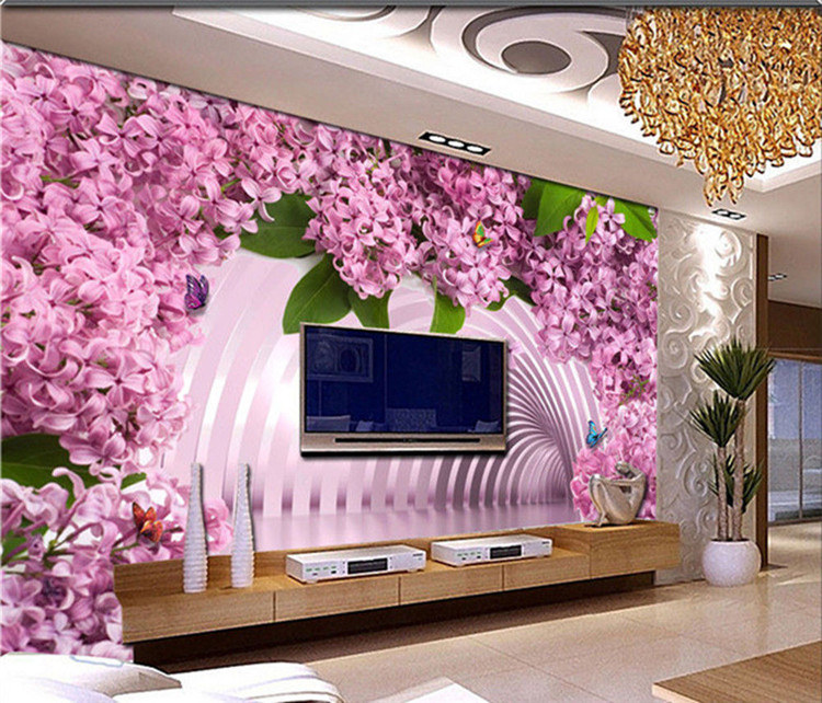 أحدث خلفيات 5D و3D لغرفة النوم غرفة المعيشة Wallpaper 5D 3D