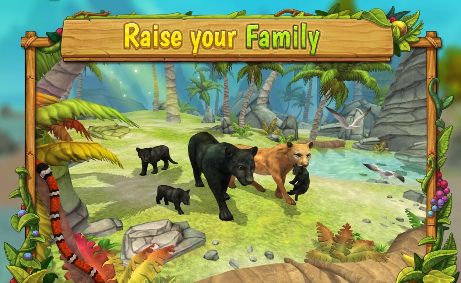 Panther Family Sim Online Play Online MOD APK terbaru