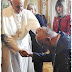  "Mano Santa" recibió la bendición del Pontífice