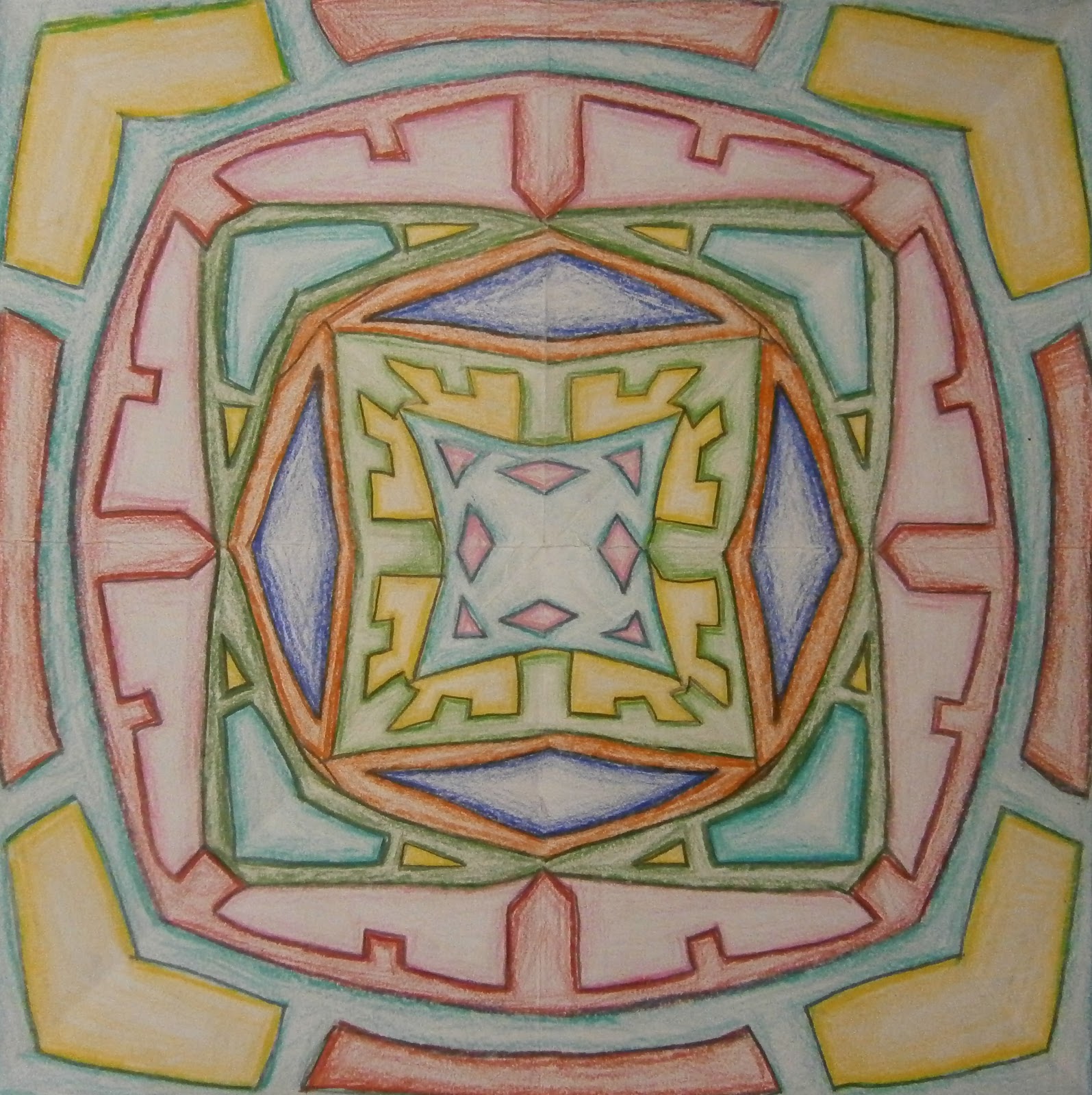 Miss Arty Pants: Student Mandalas