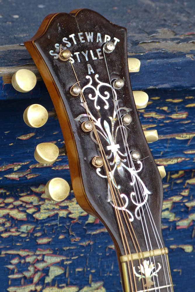 c.1920 Lange-made? SS Stewart Style A Banjo Mandolin