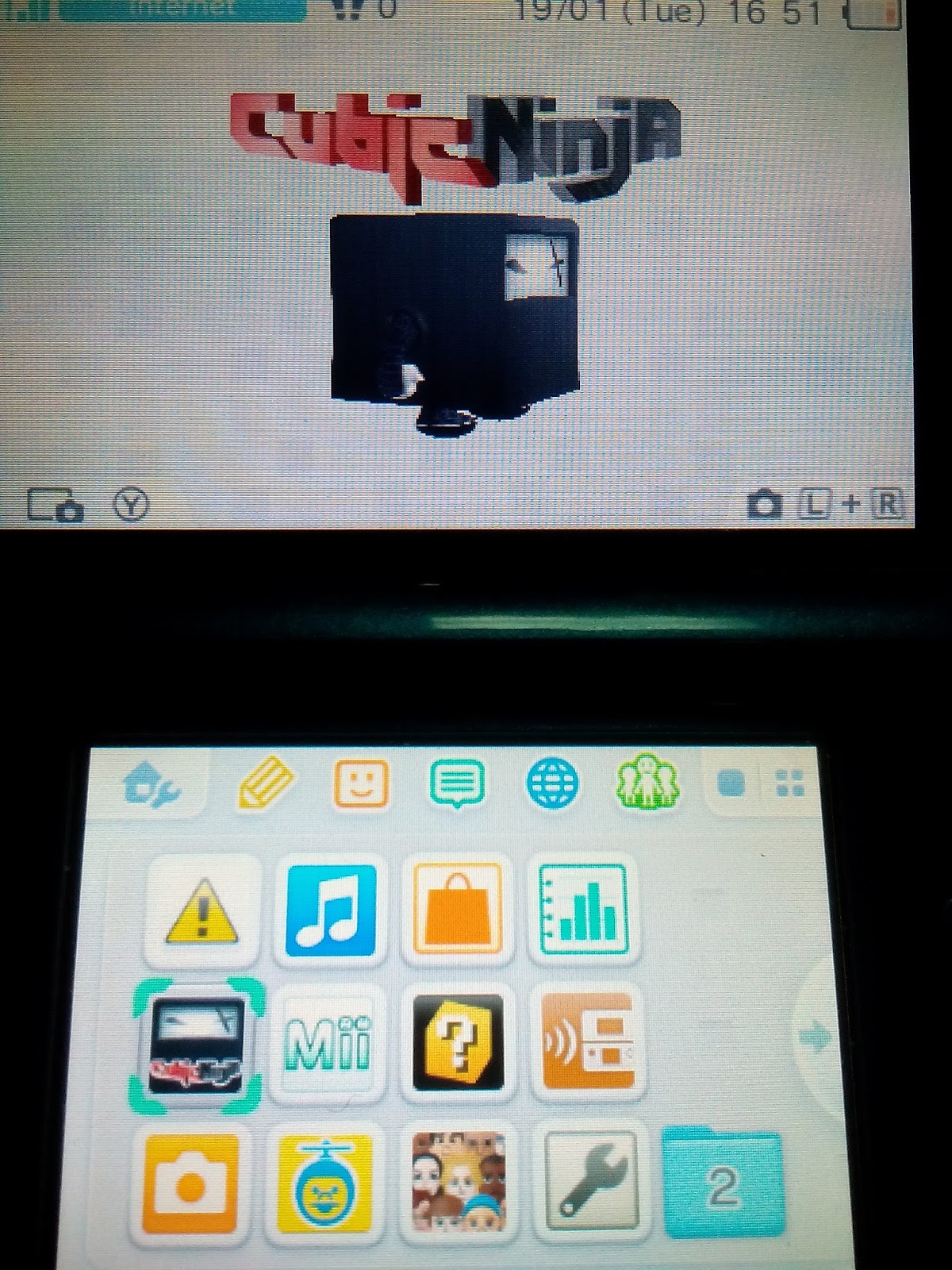 Offiziell Nintendo 3DS Flashkarte Blogs ninjhax2.1 hineingehen homebrew2.5
