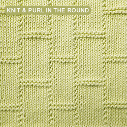 The Textured Tiles stitch pattern is a great option for those who are looking for an easy knitting project. This pattern is suitable for beginners with basic knitting skills and involves simple techniques such as knit and purl stitches in the round.