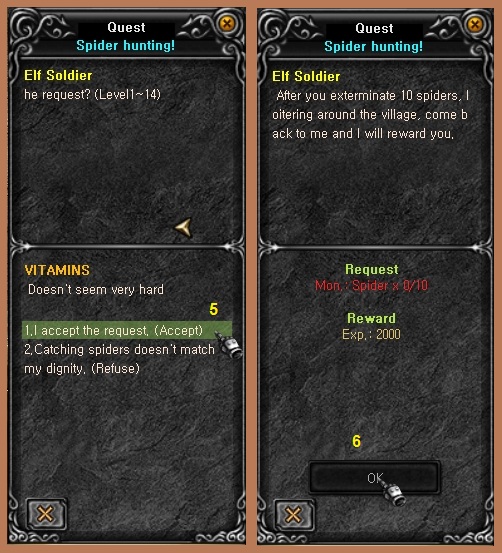 Mu Online Guide Elf Soldier Quest