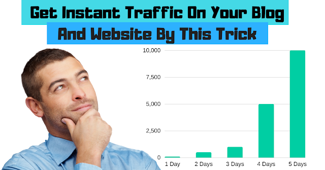 Get Instant Traffic On Your Blog And Website By This Trick https://www.mysterytechs.com/2018/05/get-instant-traffic-on-your-blog-and.html