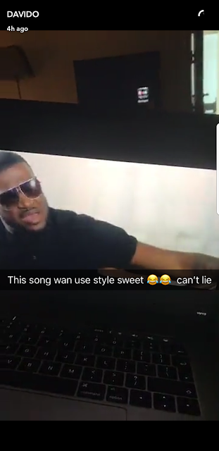 ?This song wan use style sweet.. Can?t lie? Davido reacts to Peter Okoye
