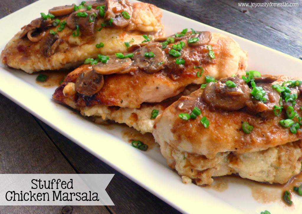 The Bestest Recipes Online: Stuffed Chicken Marsala