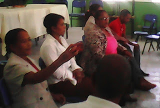 Distrito Educativo 01-04 en Cabral coordina acción  contra el denque 