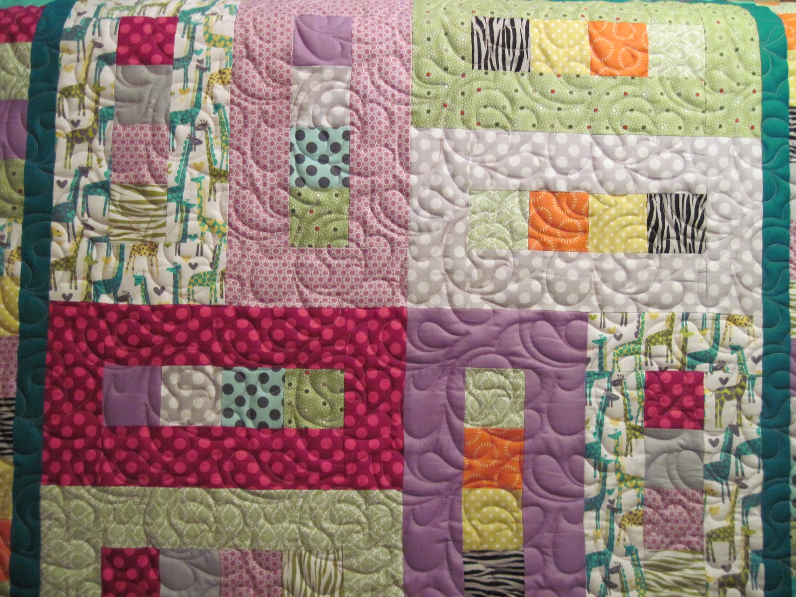 Jean's Quilting Page Quilted Peas in a Pod