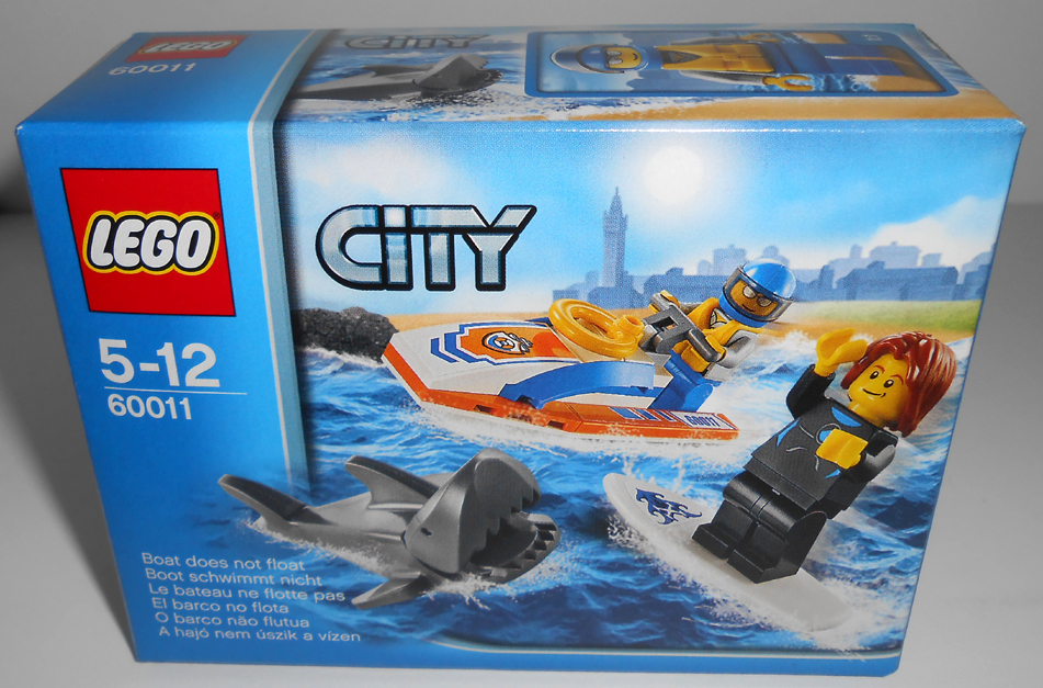 Oz Brick Nation LEGO City 60011 Coast Guard Surfer Rescue Review