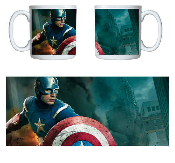 Caneca Personalizada Capitão América Caneca Personalizada Capitão América