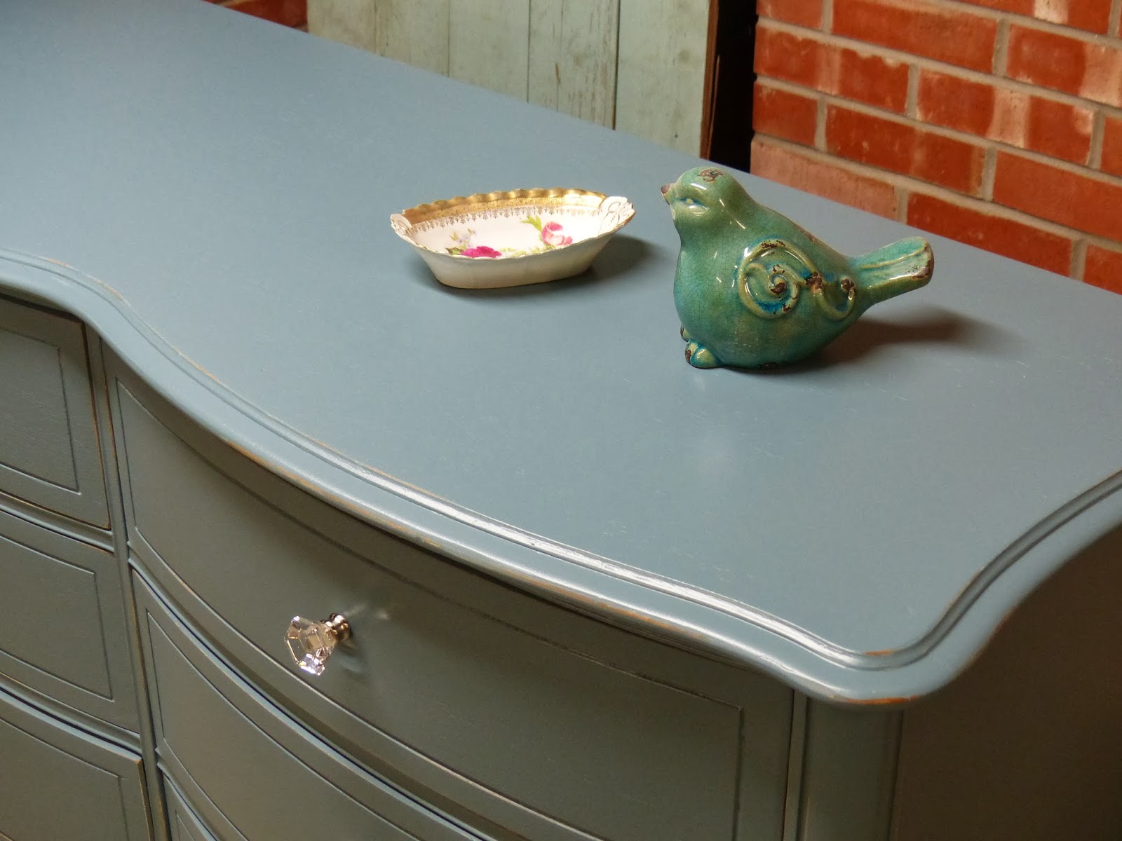 JULIE PETERSON Simple Redesign FINISHING THE BACK OF A DRESSER