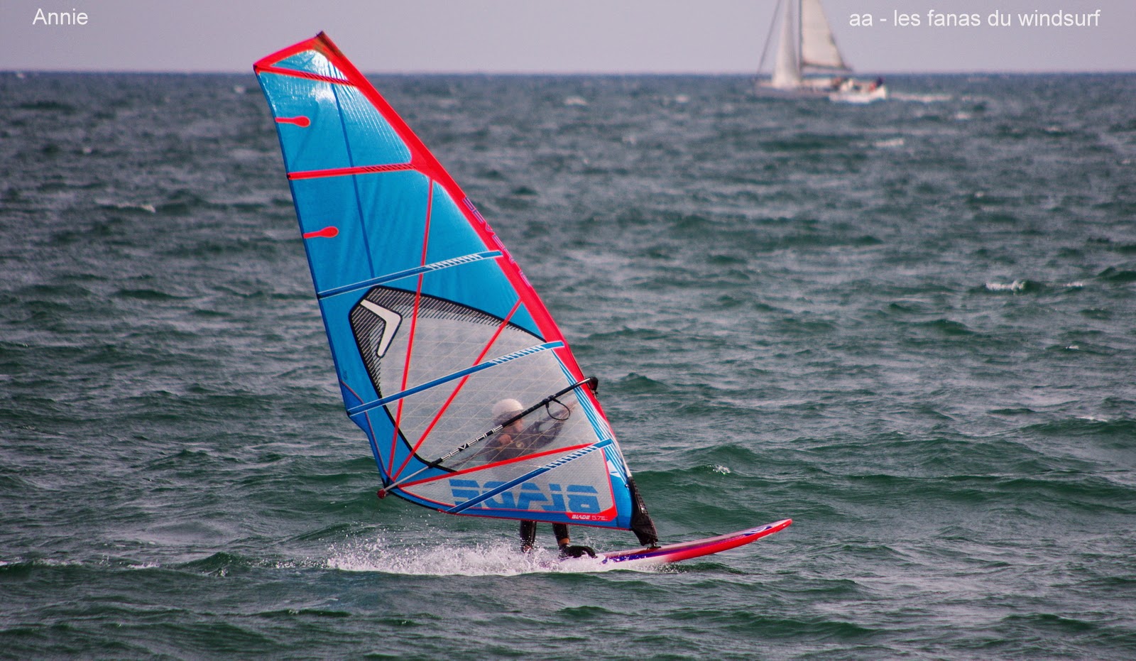 les fanas du windsurf Le Pot au noir.....