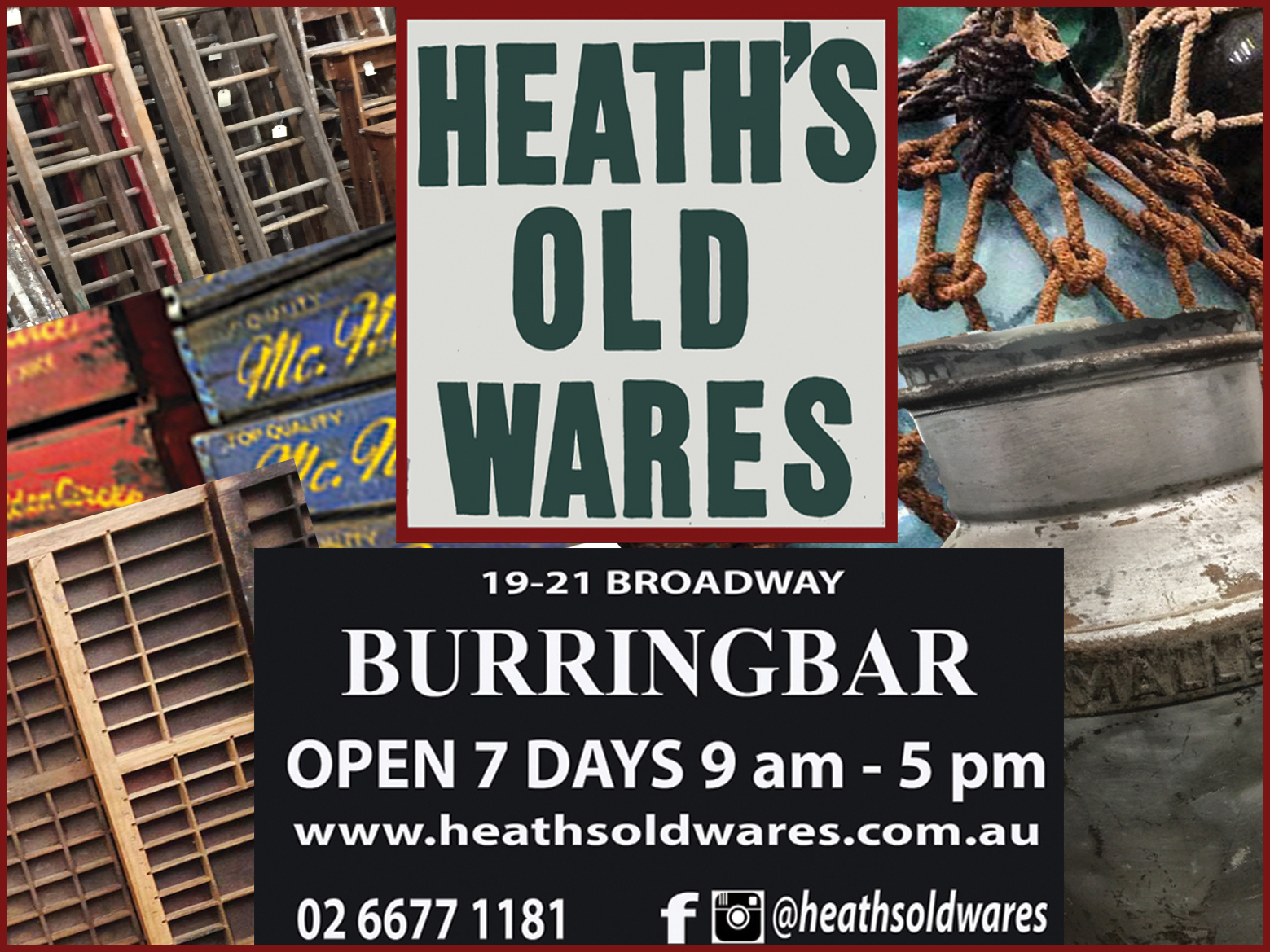 Heaths Old Wares and Collectables Burringbar