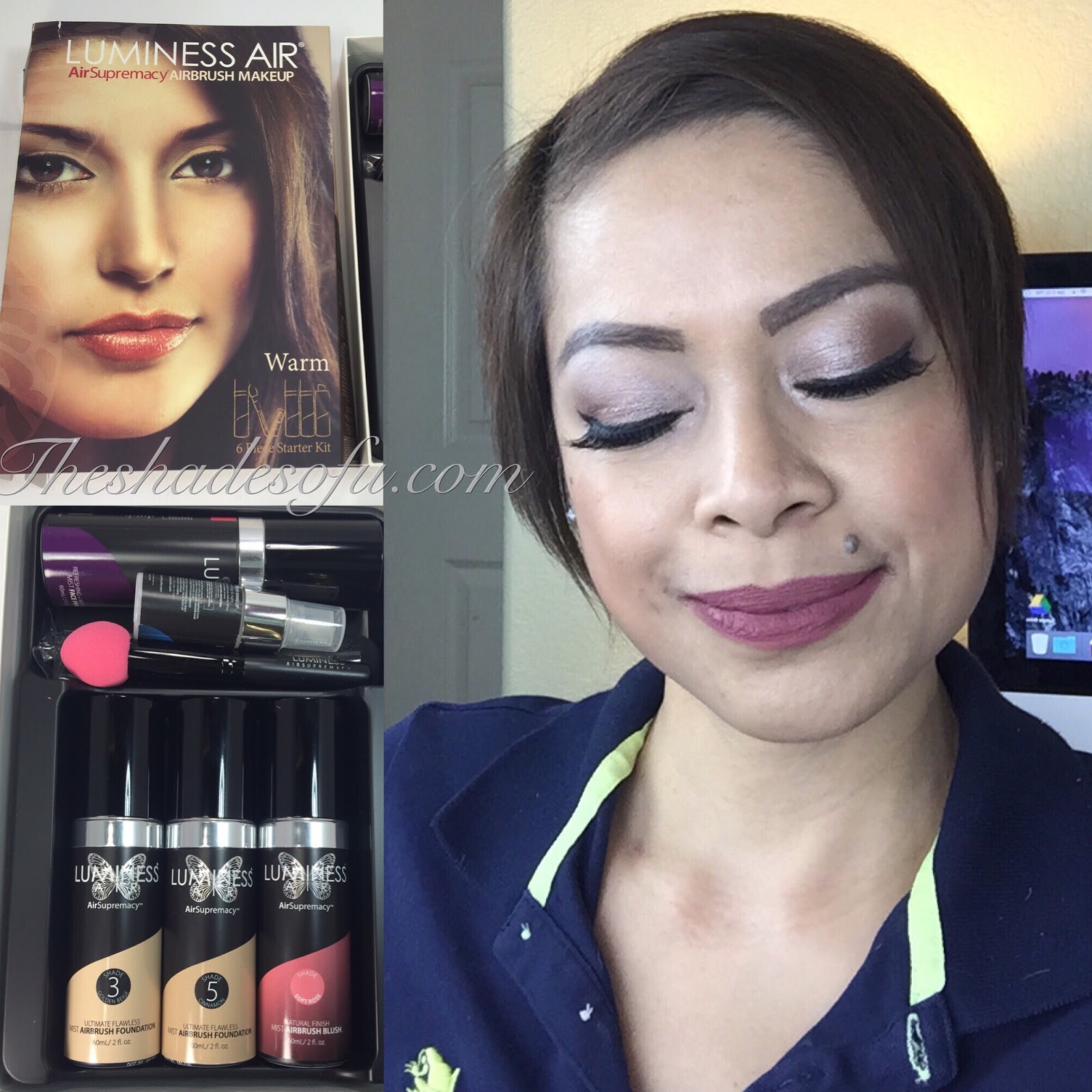 Luminess Air brush makeup for a flawless face (+ Giveaway