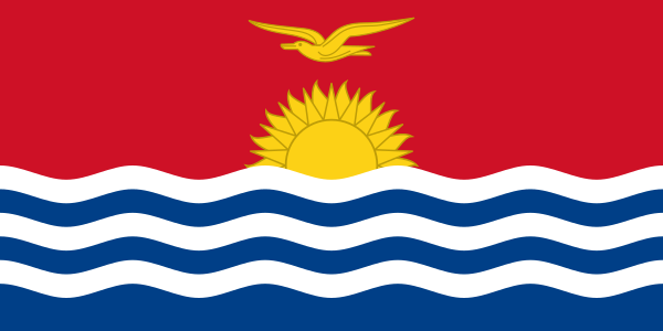 Bendera identitas negara Kiribati