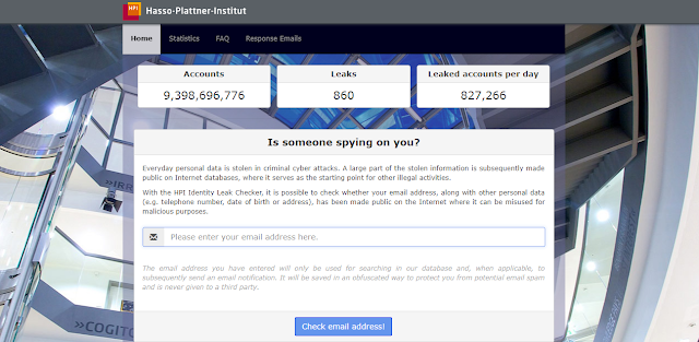 Identity Leak Checker per controllo e-mail