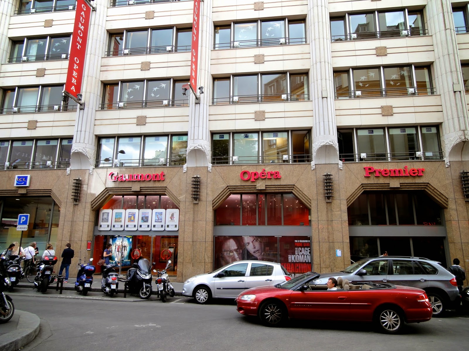 Pathé Opéra Premier Rue Louis Le Grand Paris Elokuvateattereita: Gaumont Opéra côté Premier