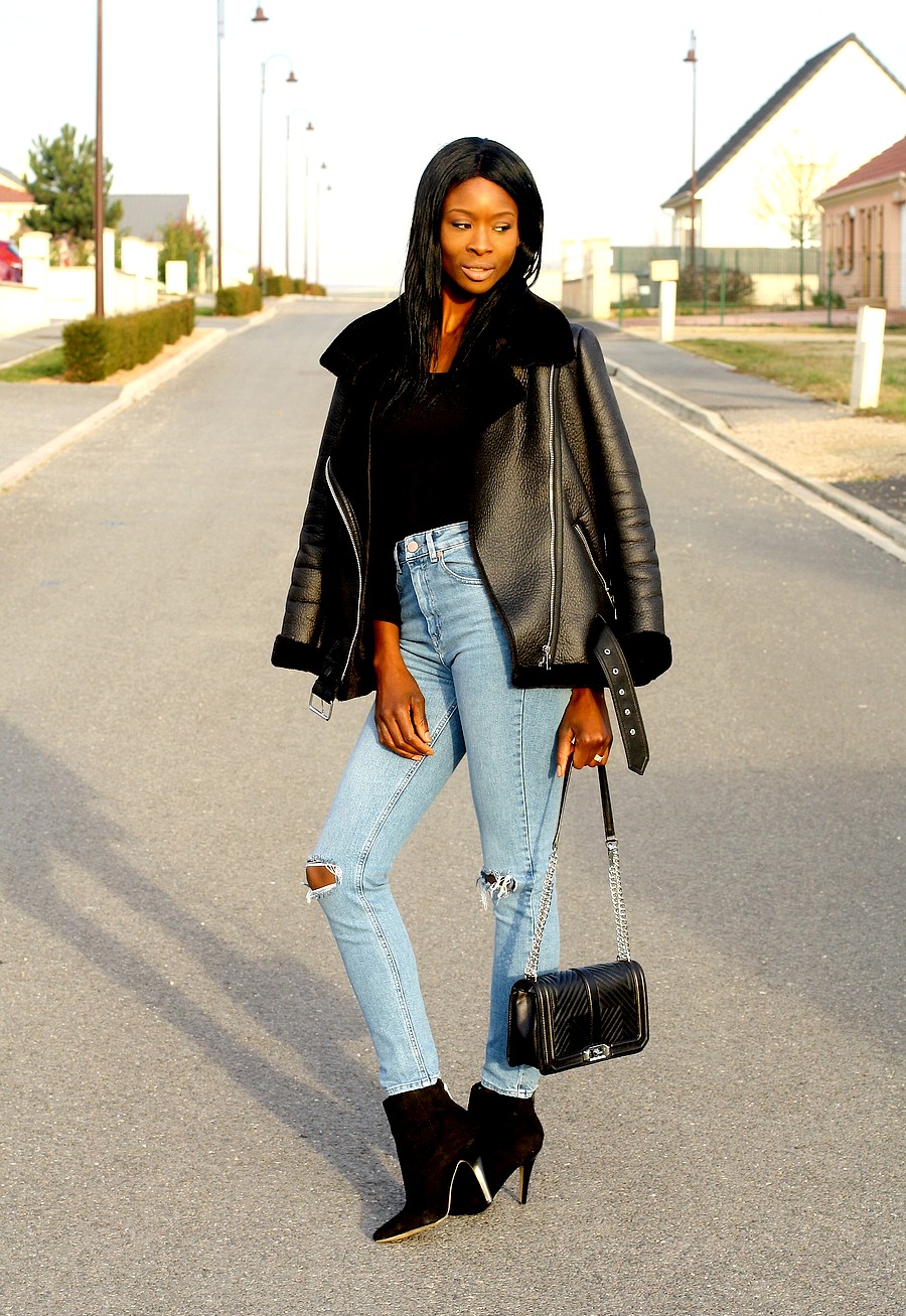 blog-mode-bloson-aviateur-fourrure-acne-dupe-zara-jeans-high-waist-rebecca-minkoff-love-crossbody-bag