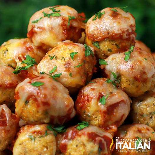Parmesan Chicken Meatballs Recipe