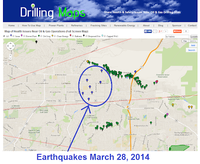 La Habra Earthquakes Caused by Fracking Nearby