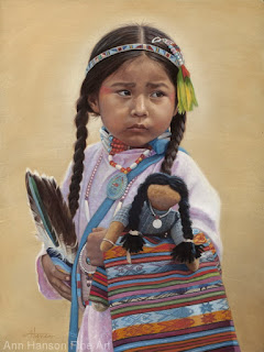 cuadros-niñas-indígenas-en-pinturas retratos-niñas-pinturas-oleo