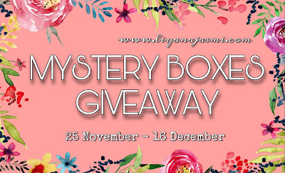Mystery Boxes Giveaway by Liyana Jasmi, Blogger Giveaway, Blog, Hadiah Misteri, 