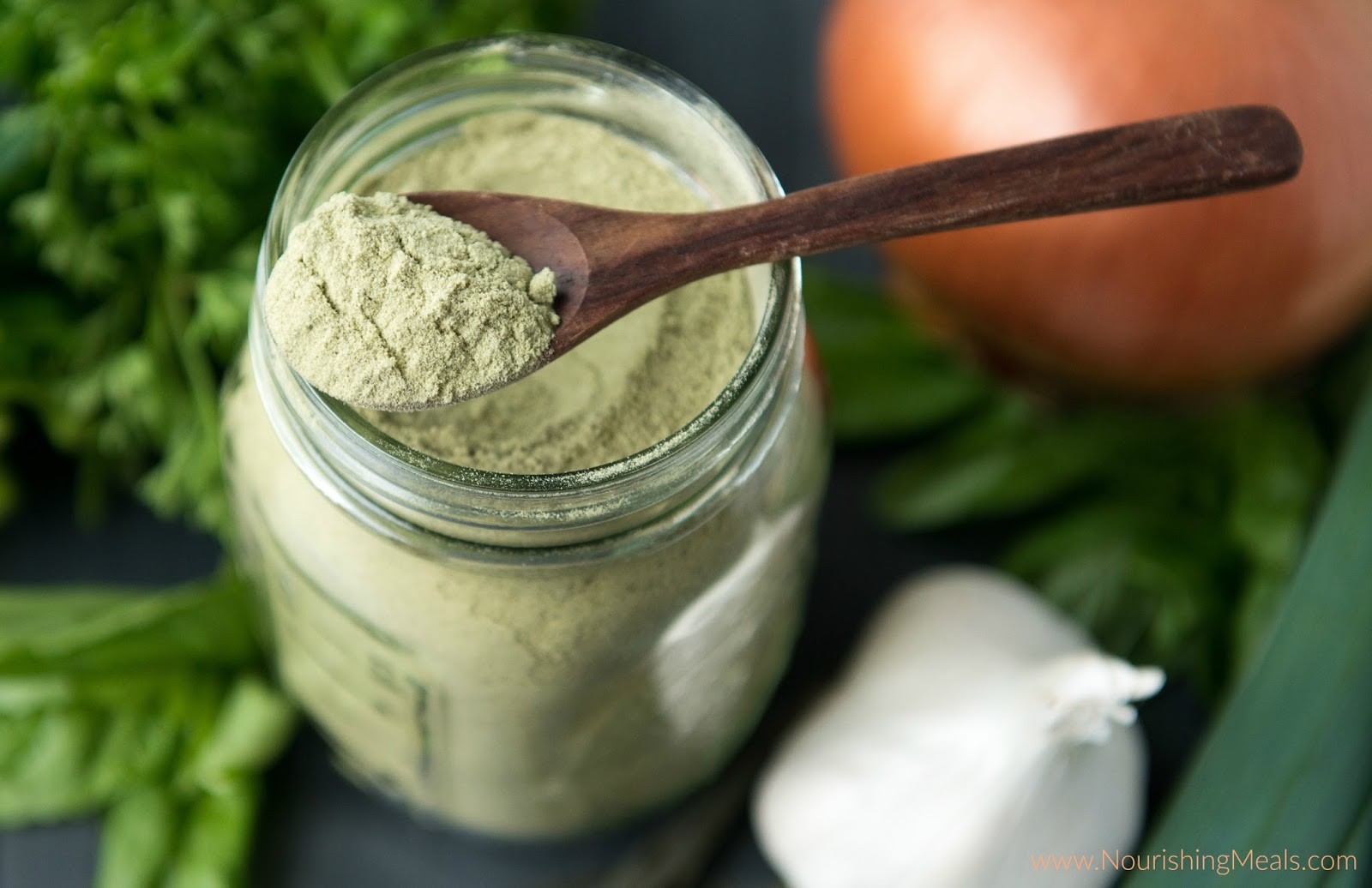 Nourishing Meals® Homemade Herbed Sea Salt Recipe (Herbamare)