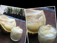 Cara Membuat Es durian+kelapa muda