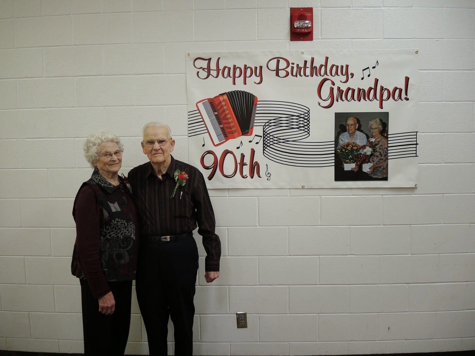 90th Birthday Banner - Printed by Banners.com