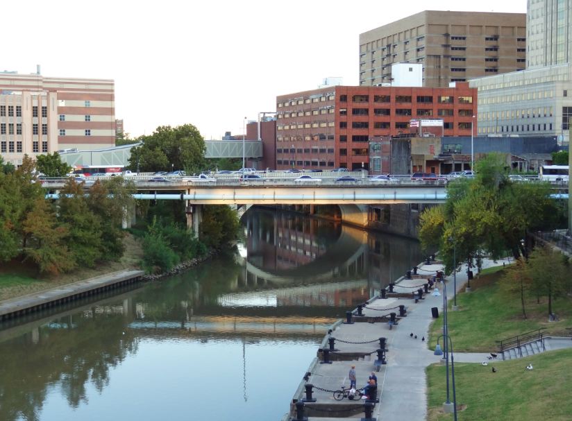 Houston in Pics Allen's Landing erstwhile Houston port on Buffalo Ba