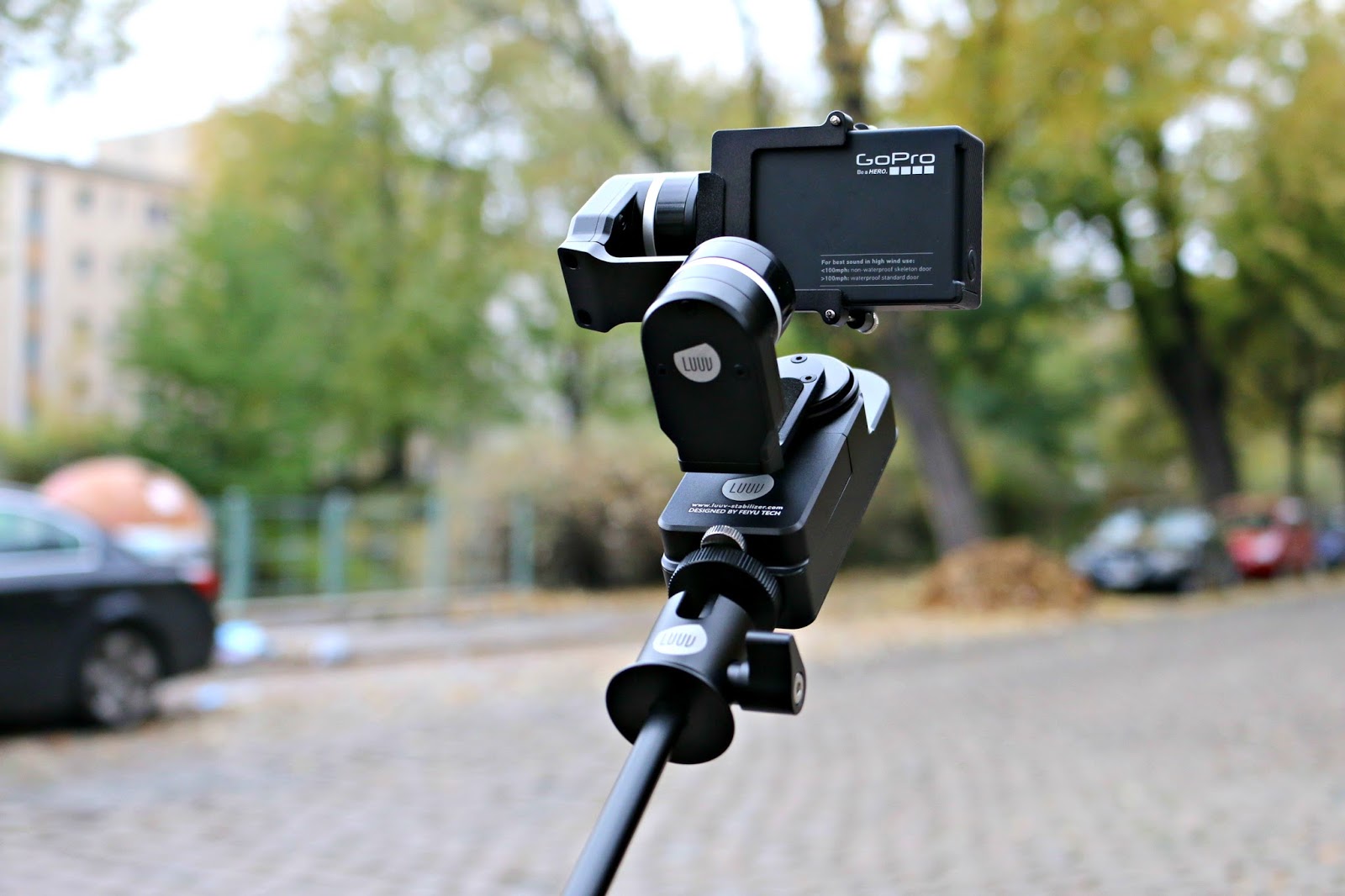 LUUV GoPro Action GIMBAL Testbericht Gimbal Guru
