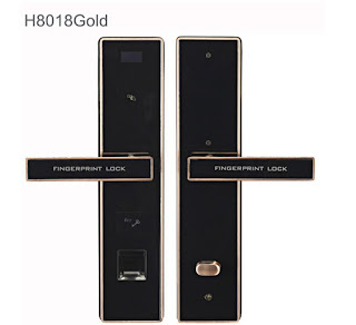 Khóa vân tay cửa gỗ H8018 giá rẻ