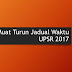 Muat Turun Jadual Waktu UPSR 2017