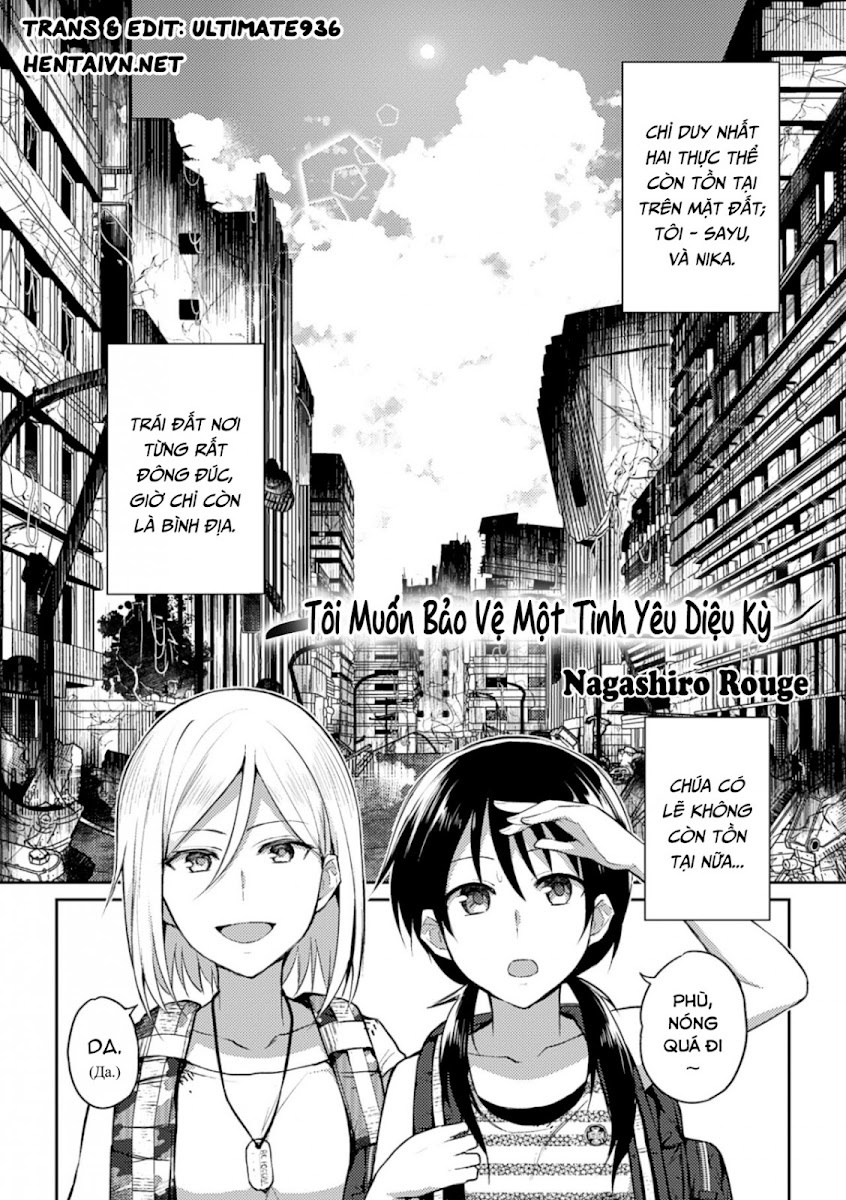 HentaiVN.net - Ảnh 4 - Tuyển tập Yuri Oneshot - Chap 96: Tôi muốn bảo vệ một tình yêu diệu kì (leech)