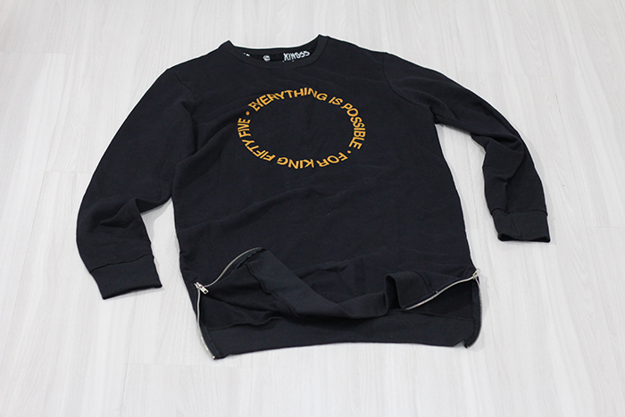 longline borg moletom com capuz