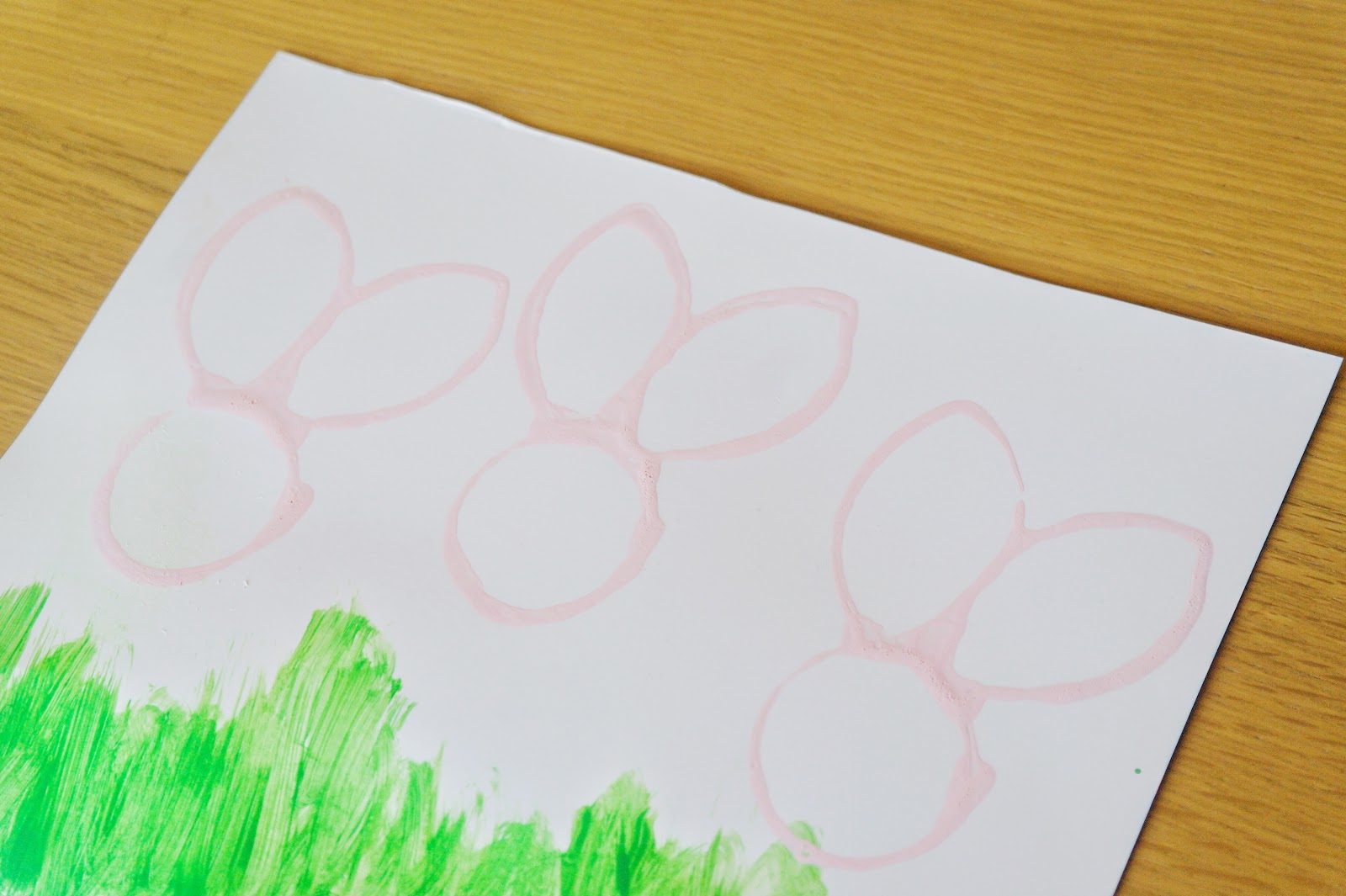 Easter Bunny Toilet Roll Stamps — Mimi Rose and Me