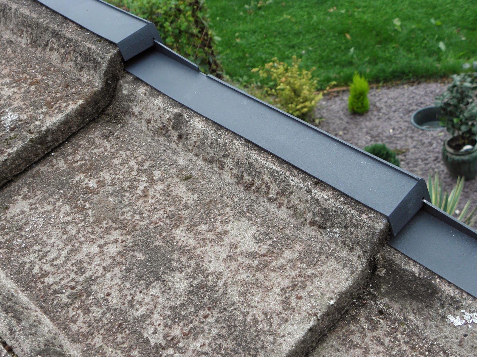 where eagles fear to perch Fitting a Roof Dry Verge / Roof Tile Edging System....